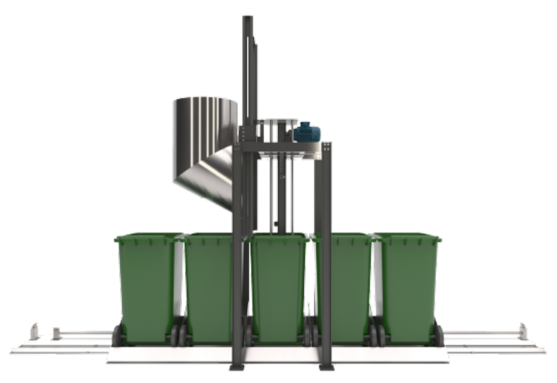 downwaste bin feed slide1