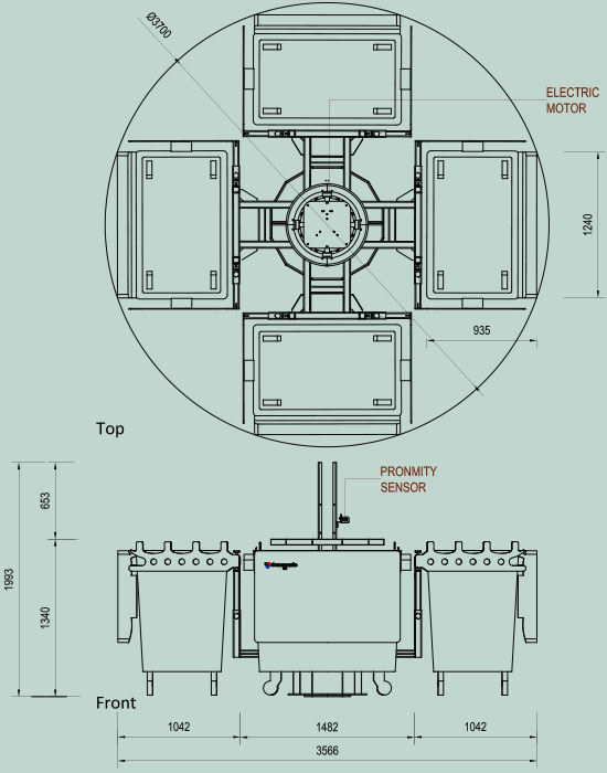 downwaste rc 002 tech drawing
