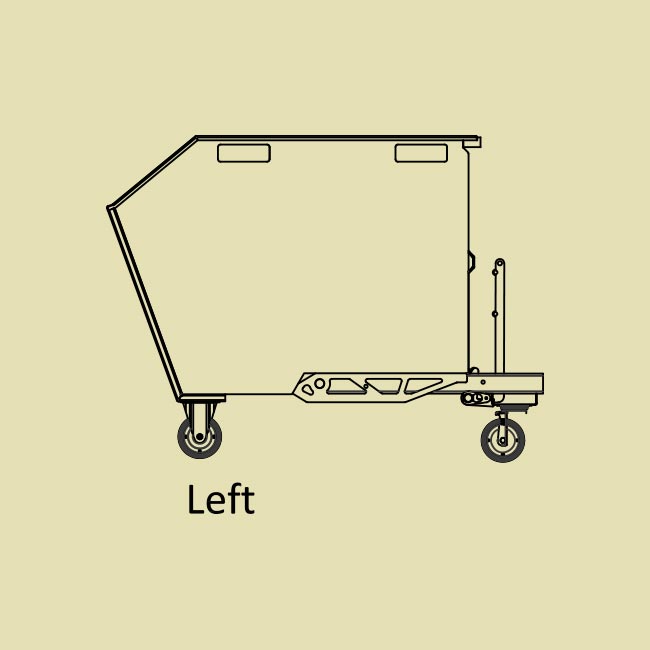 downwaste self tipping ST.001 left