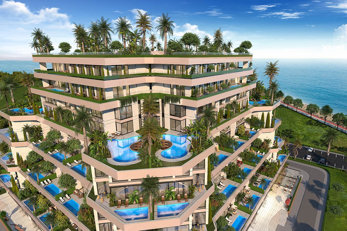 oasis villa metal debris chute downwaste 1