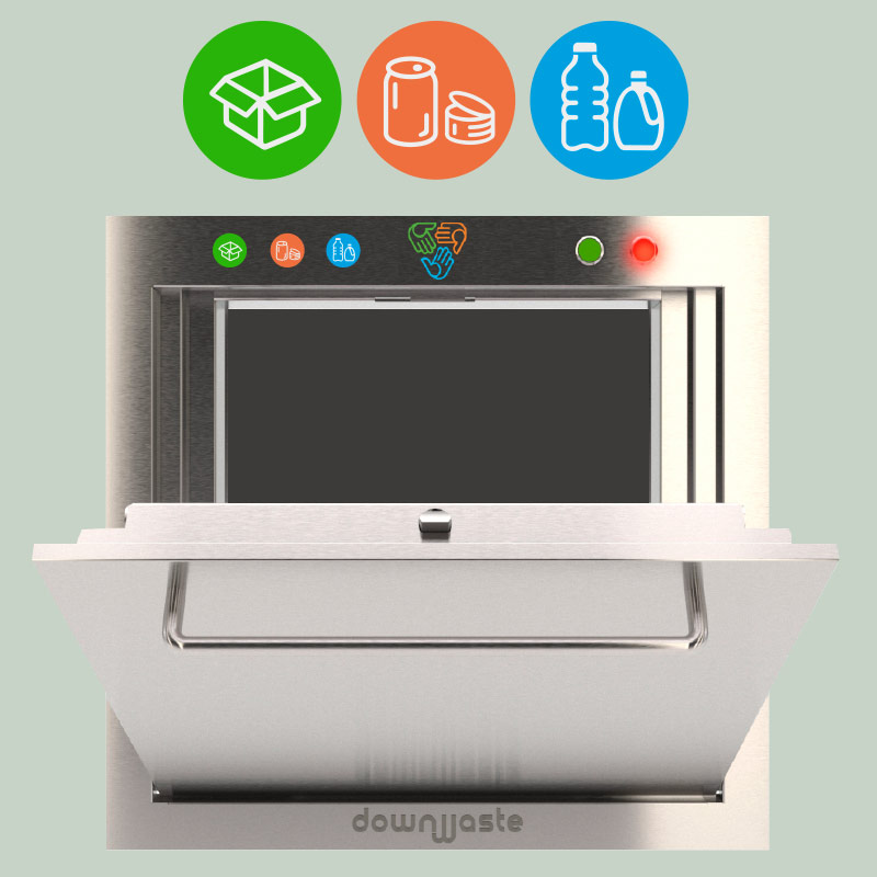 Internal Recycling Chutes System DownWaste