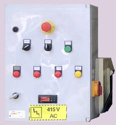 downwaste compactors control panel