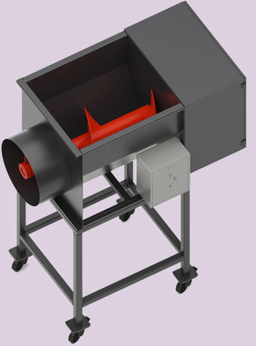 downwaste screw compactor
