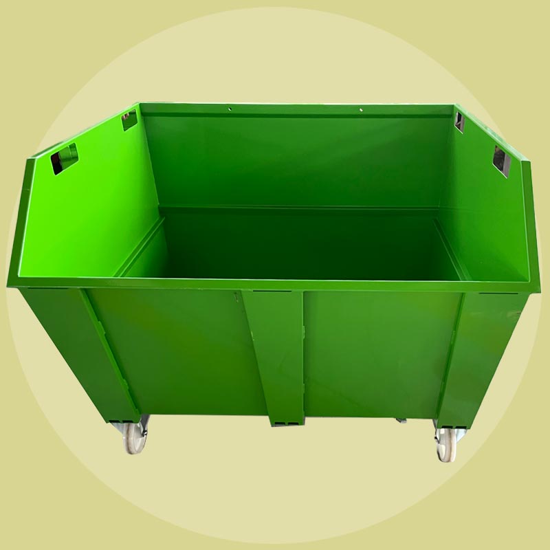 downwaste self tipping containers