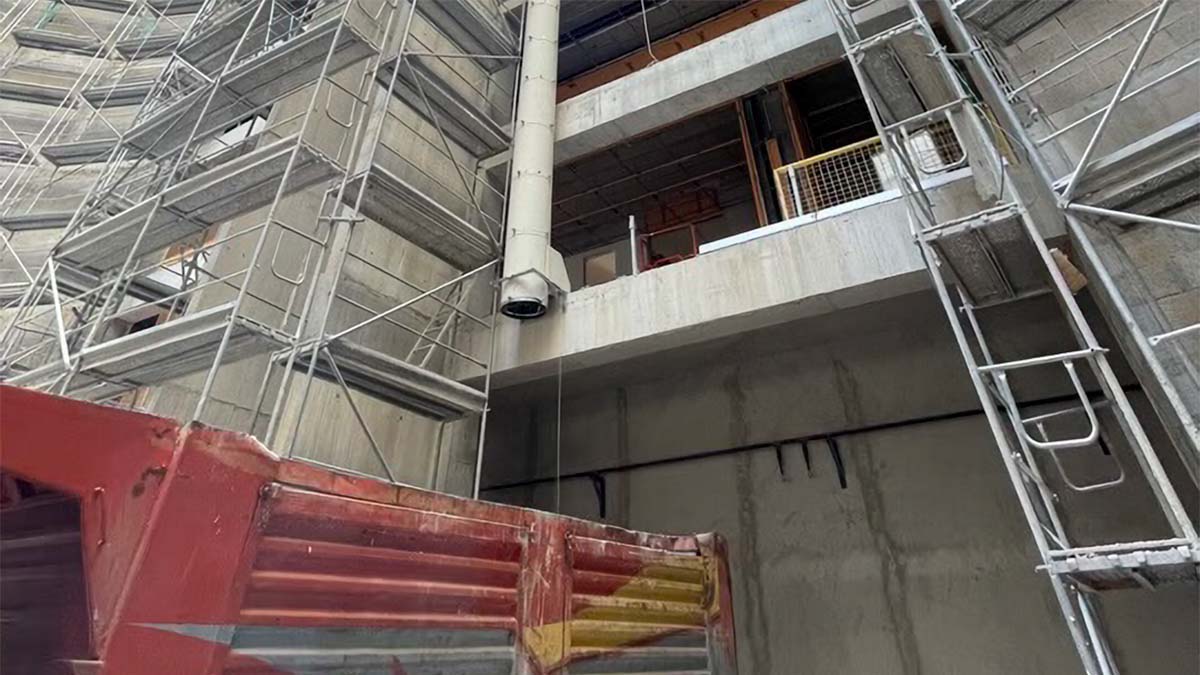 how metal debris chutes improve construction site safety efficiency cover