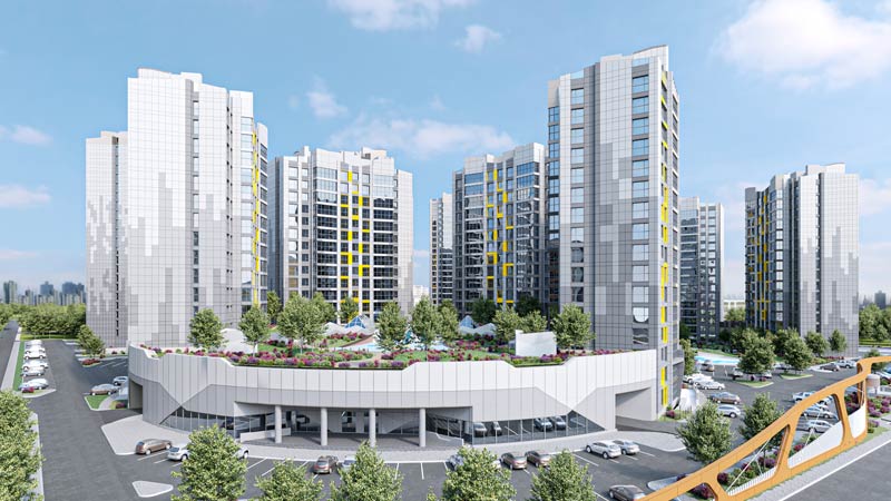 River Plaza Residential Towers | Ulaanbaatar, Mongolia